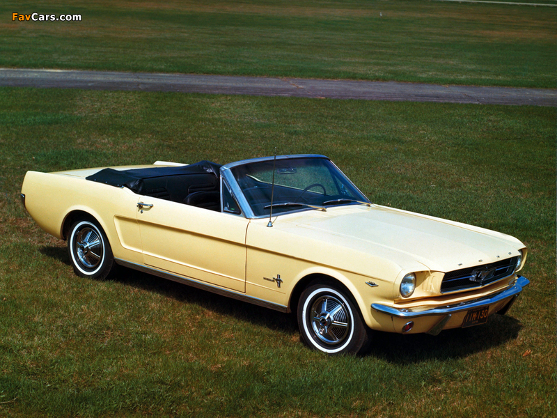 Mustang Convertible 1965 wallpapers (800 x 600)