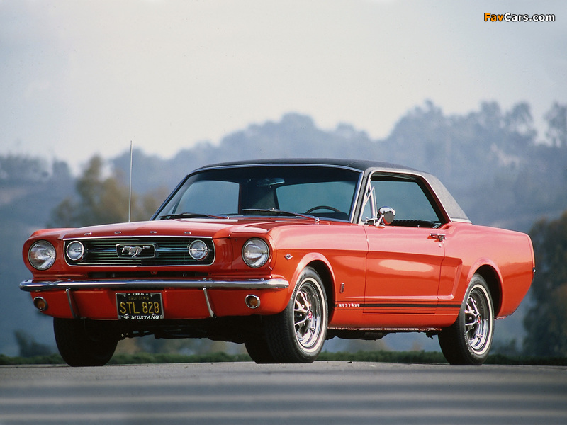 Mustang GT Hardtop 1966 photos (800 x 600)