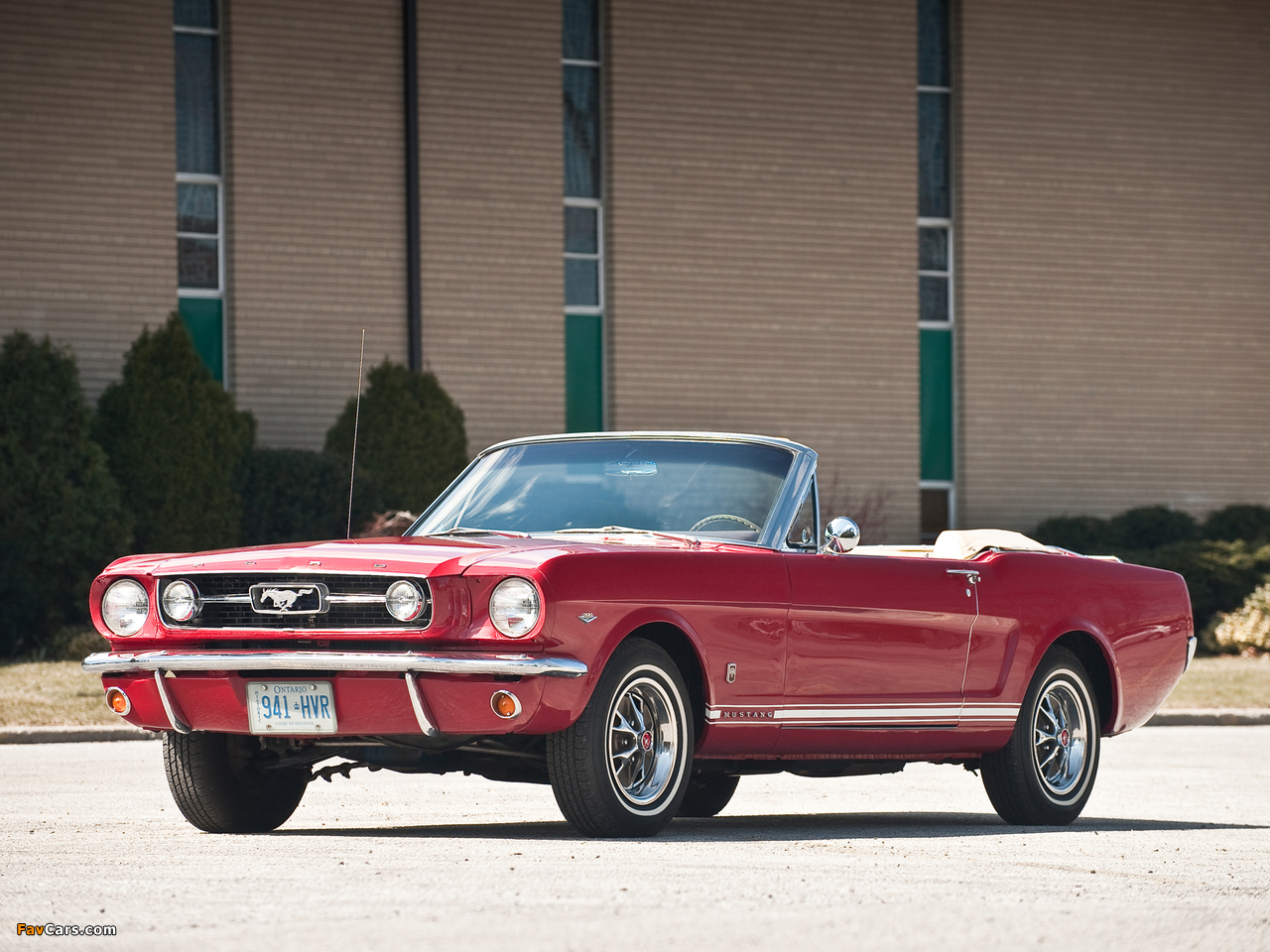 Mustang GT Convertible 1966 photos (1280 x 960)
