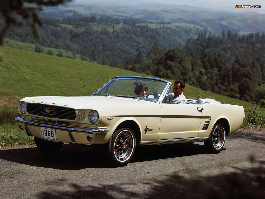 Mustang Convertible 1966 pictures (1024 x 768)