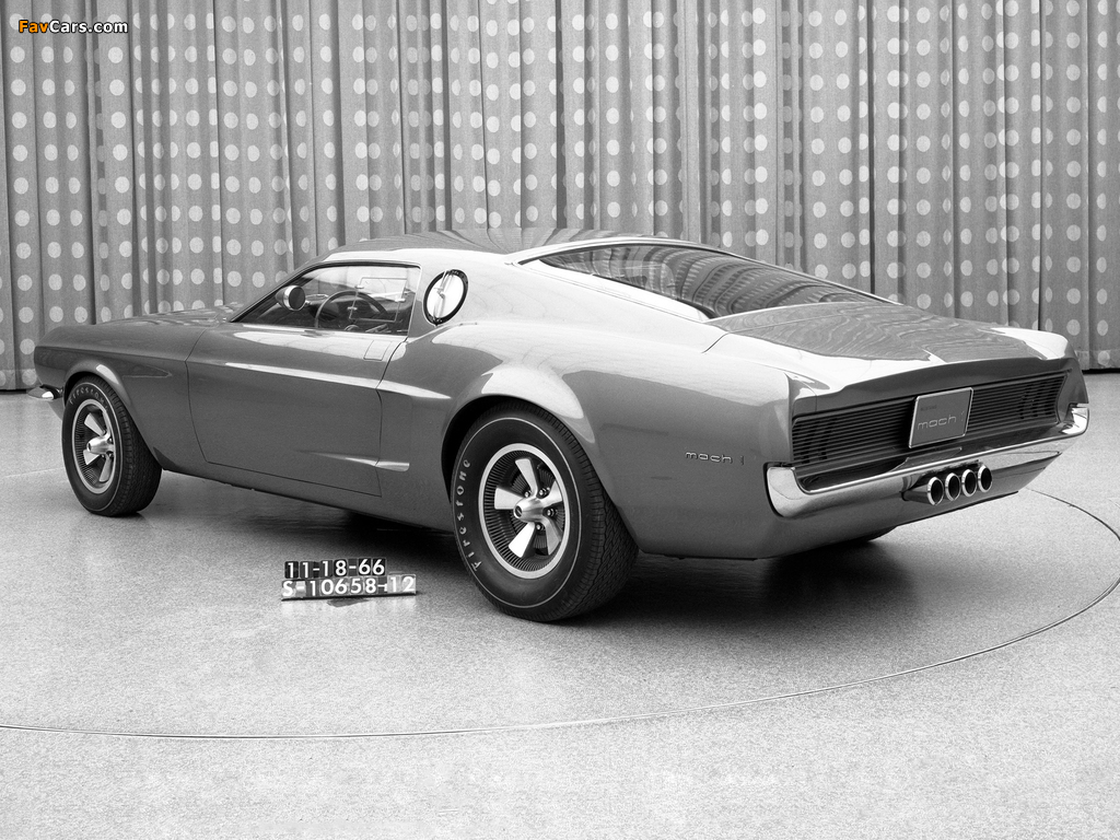Mustang Mach 1 Prototype (№2) 1966 pictures (1024 x 768)