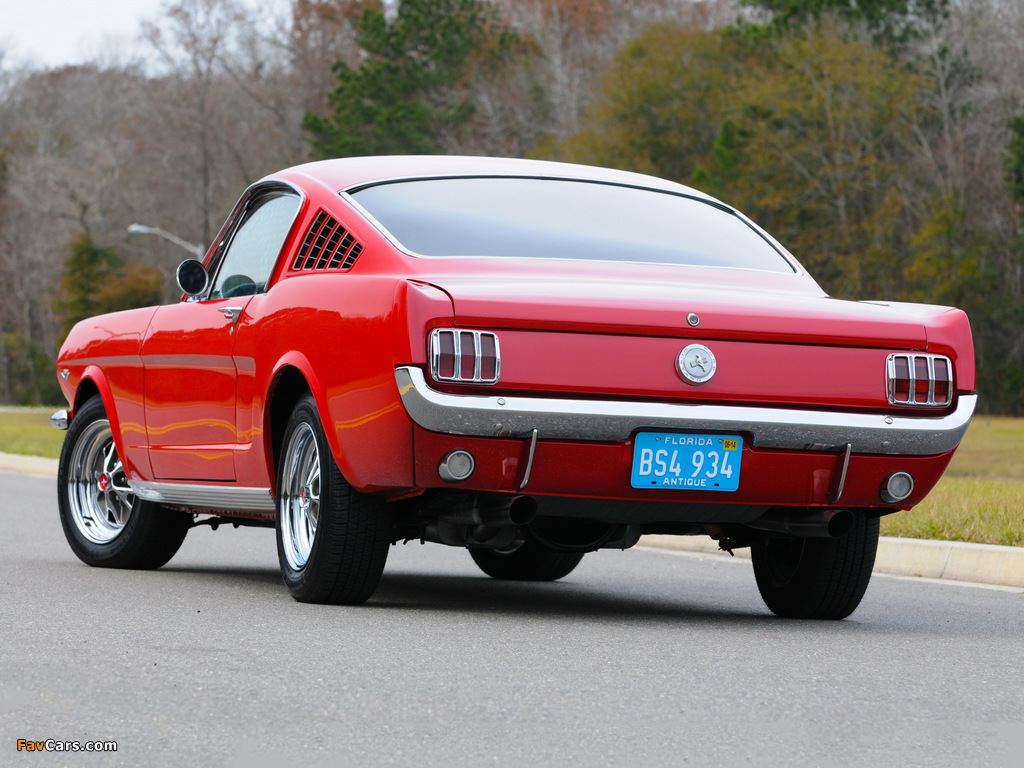 Mustang Fastback 1966 wallpapers (1024 x 768)