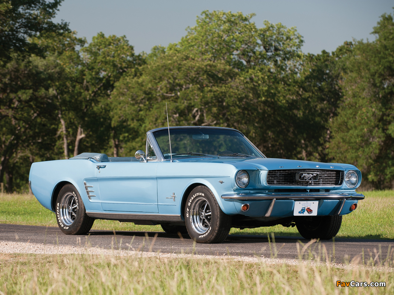 Mustang Convertible 1966 wallpapers (800 x 600)