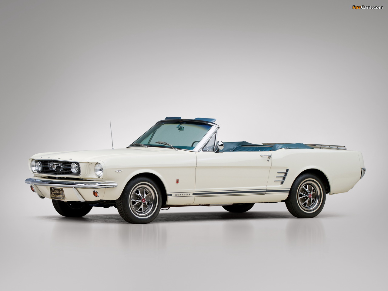 Mustang GT Convertible 1966 wallpapers (1280 x 960)