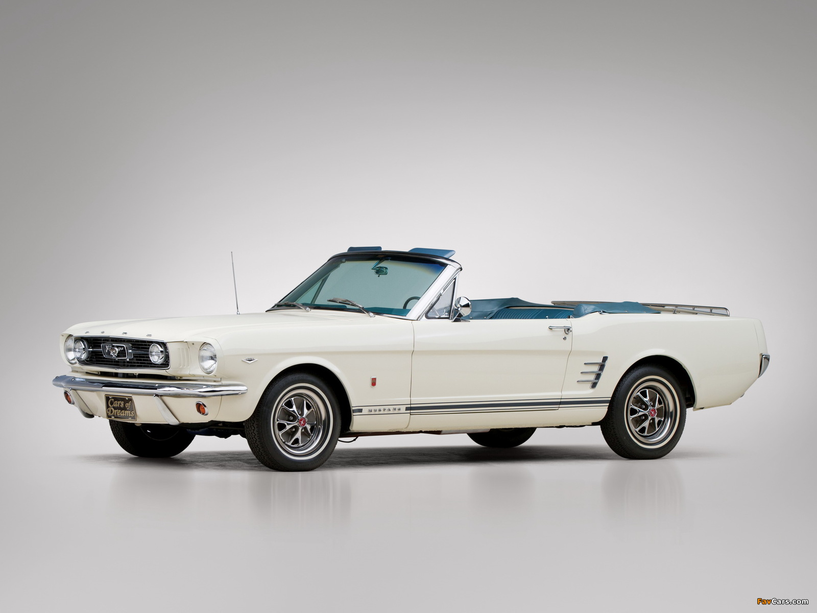 Mustang GT Convertible 1966 wallpapers (1600 x 1200)