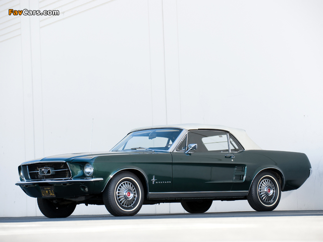 Mustang Convertible 1967 images (640 x 480)