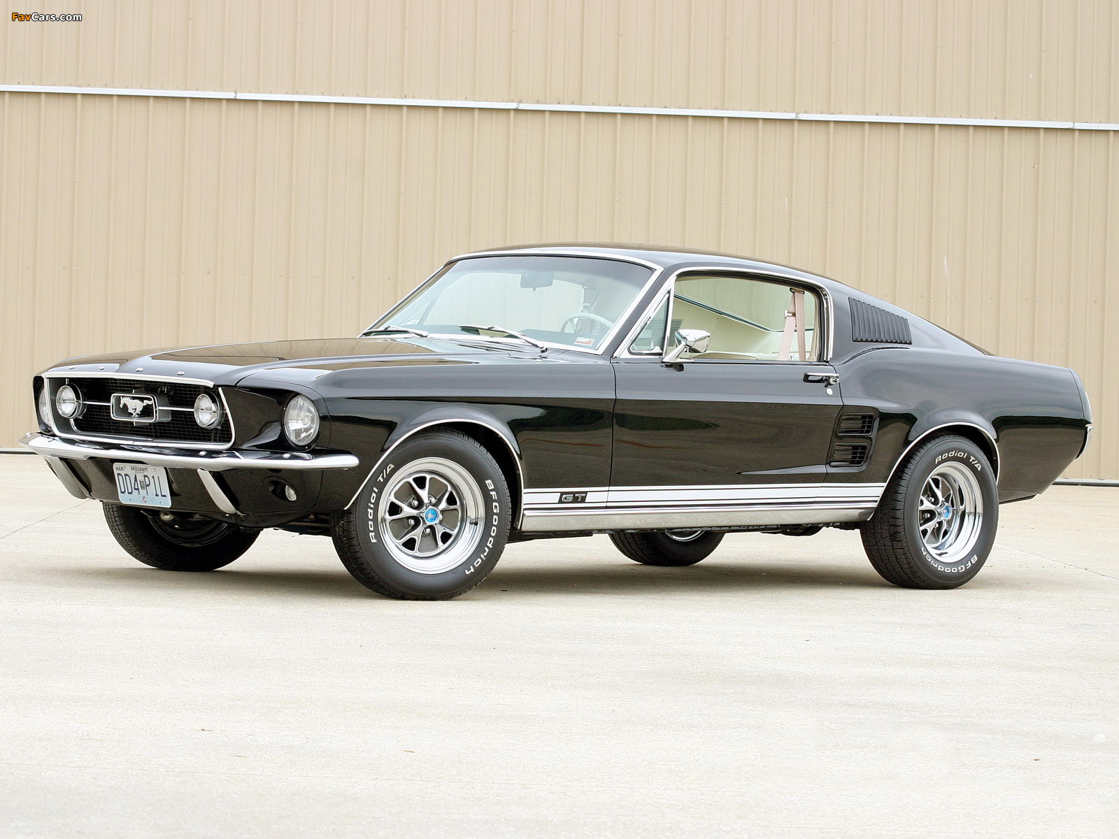 Mustang GT Fastback 1967 photos (1600 x 1200)