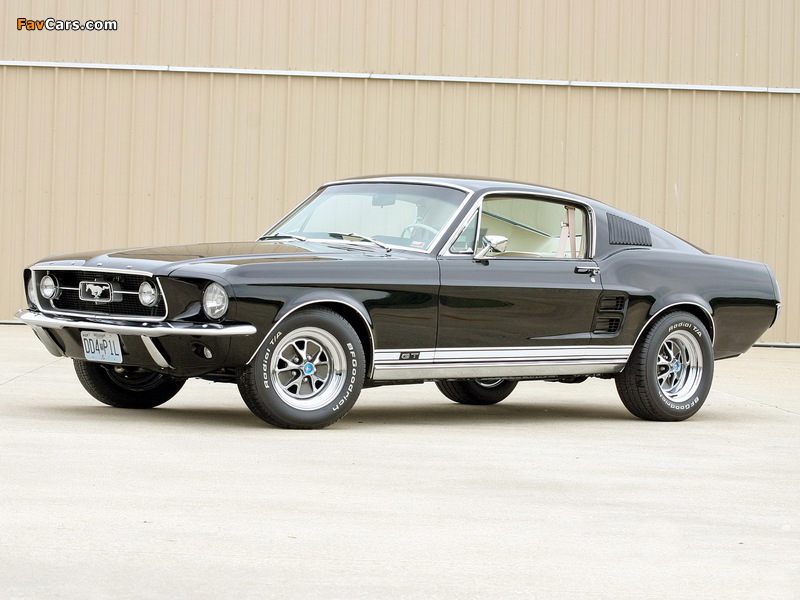 Mustang GT Fastback 1967 photos (800 x 600)