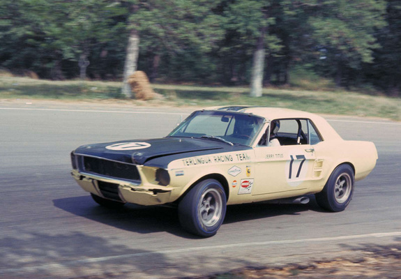 Mustang Coupe Race Car (65B) 1967 pictures