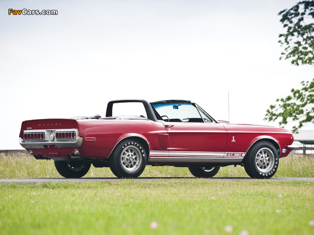 Shelby GT350 Convertible 1968 images (640 x 480)