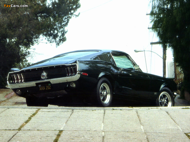Mustang GT Fastback 1968 images (800 x 600)