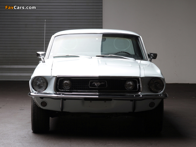 Mustang GT Hardtop 1968 images (640 x 480)