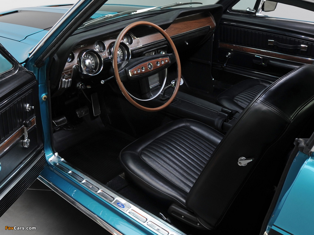 Mustang GT Fastback 1968 photos (1024 x 768)