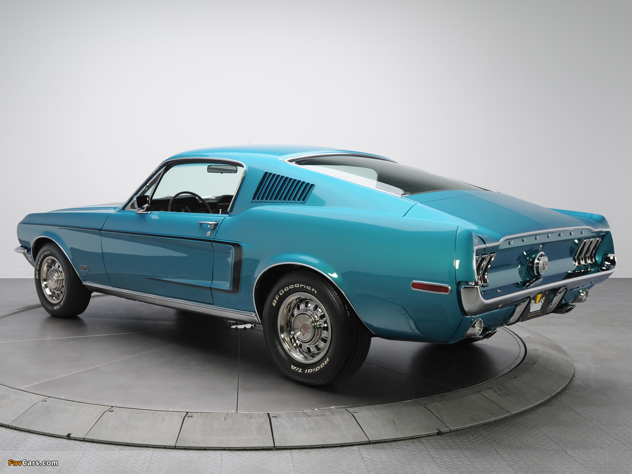 Mustang GT Fastback 1968 photos (1280 x 960)