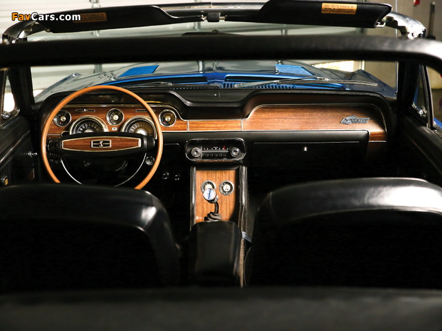 Shelby GT350 Convertible 1968 pictures (640 x 480)