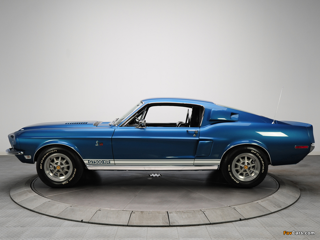 Shelby GT500 KR 1968 pictures (1024 x 768)
