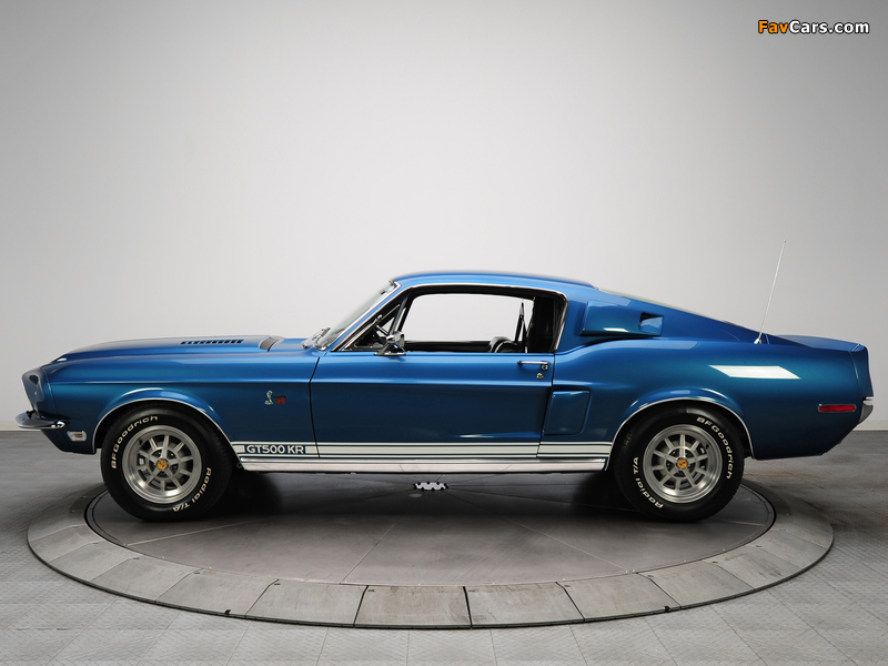 Shelby GT500 KR 1968 pictures (800 x 600)