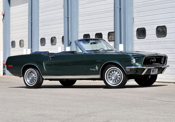 Mustang Convertible (76A) 1968 pictures