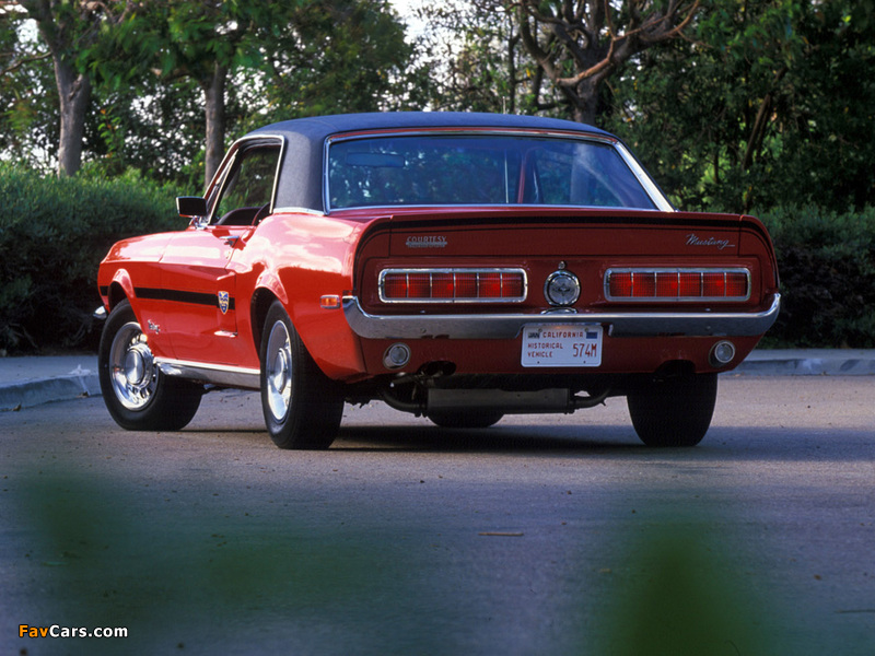 Mustang Coupe High Country Special 1968 pictures (800 x 600)