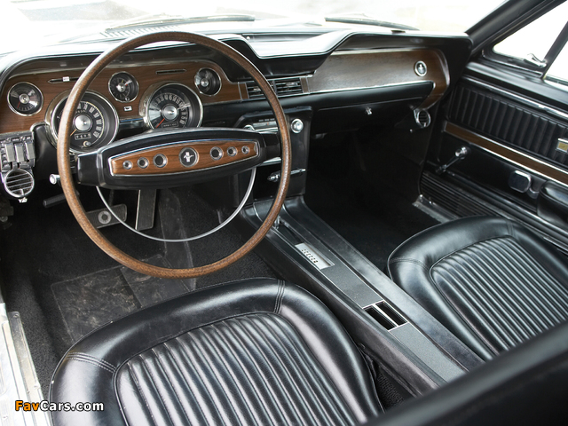 Mustang GT Convertible 1968 pictures (640 x 480)