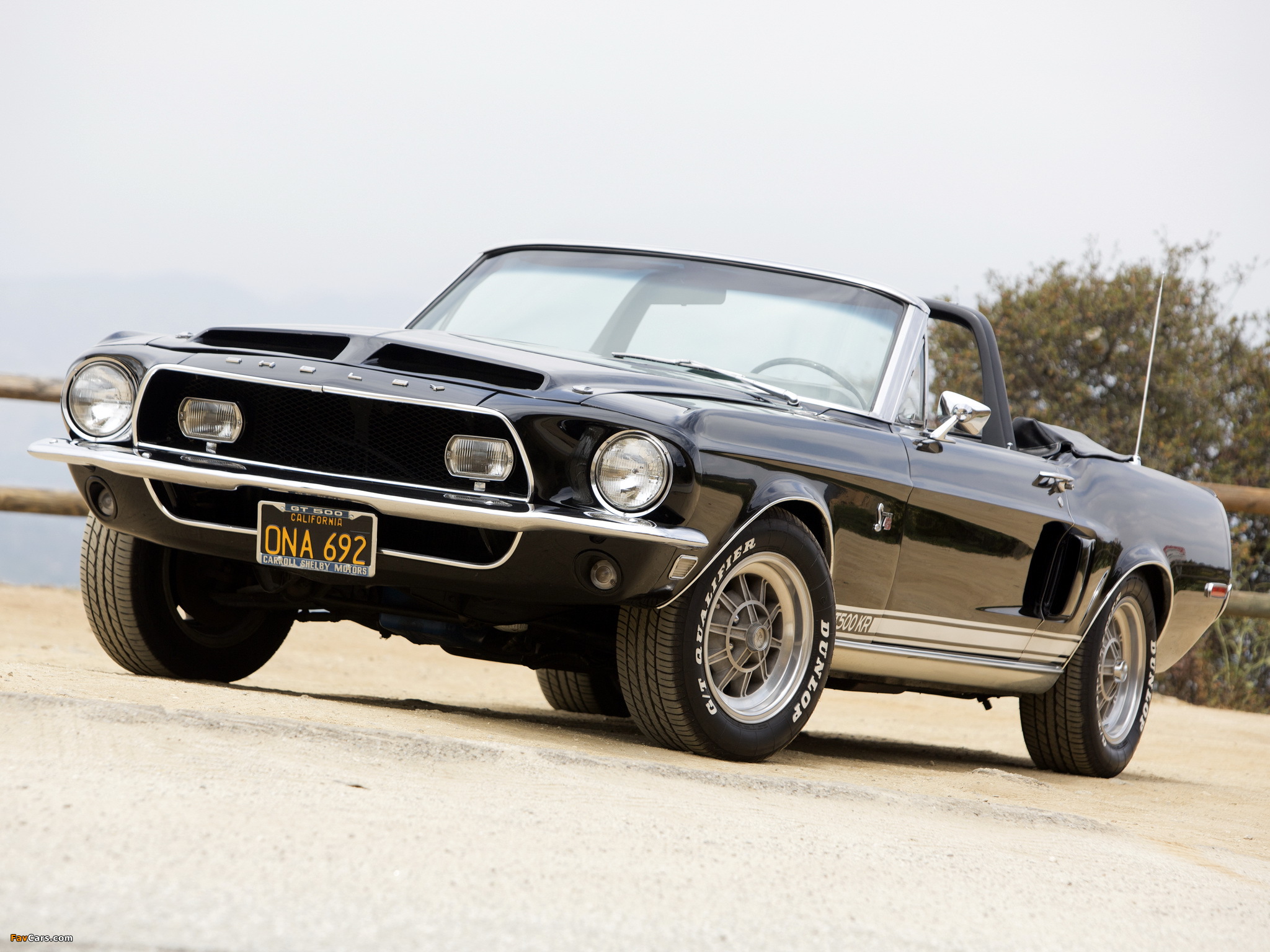 Shelby GT500 KR Convertible 1968 wallpapers (2048 x 1536)