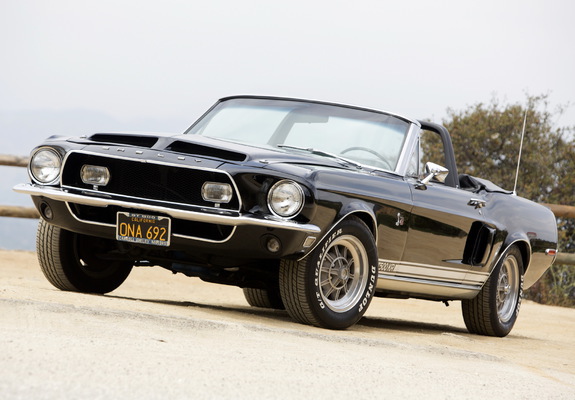 Shelby GT500 KR Convertible 1968 wallpapers