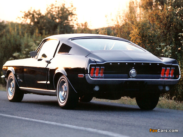 Mustang Fastback 1968 wallpapers (640 x 480)