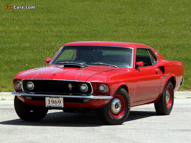 Mustang 428 Super Cobra Jet Sportsroof (63A) 1969 images (640 x 480)