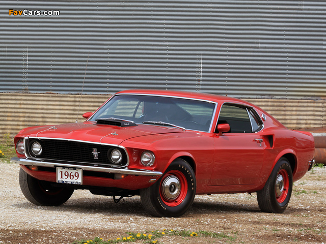 Mustang 428 Super Cobra Jet Sportsroof (63A) 1969 pictures (640 x 480)