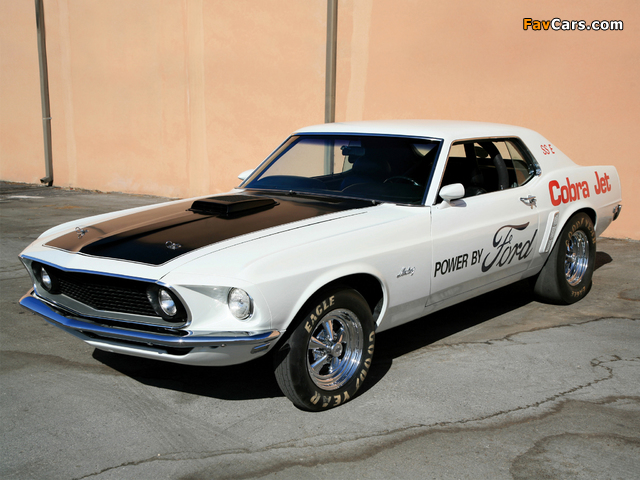 Mustang 428 Cobra Jet Coupe (65A) 1969 pictures (640 x 480)