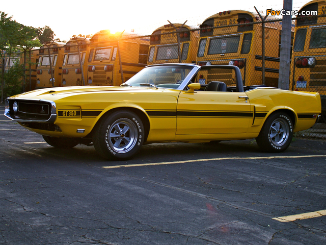 Shelby GT350 Convertible 1969 pictures (640 x 480)