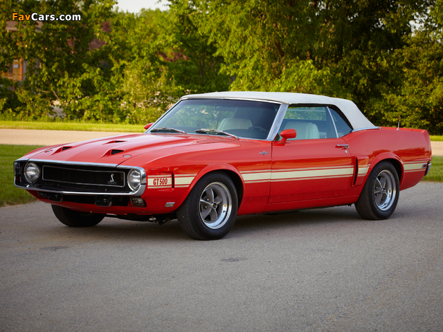Shelby GT500 Convertible 1969 pictures (640 x 480)