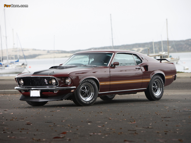 Mustang Mach 1 428 Super Cobra Jet 1969 wallpapers (800 x 600)