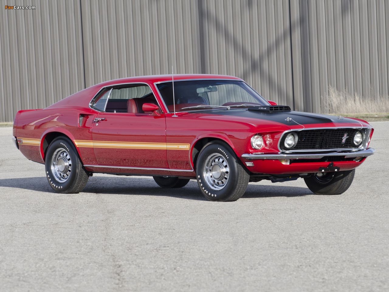 Mustang Mach 1 428 Super Cobra Jet 1969 wallpapers (1280 x 960)