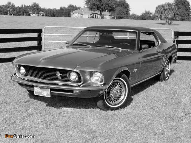 Mustang Coupe 1969 wallpapers (640 x 480)
