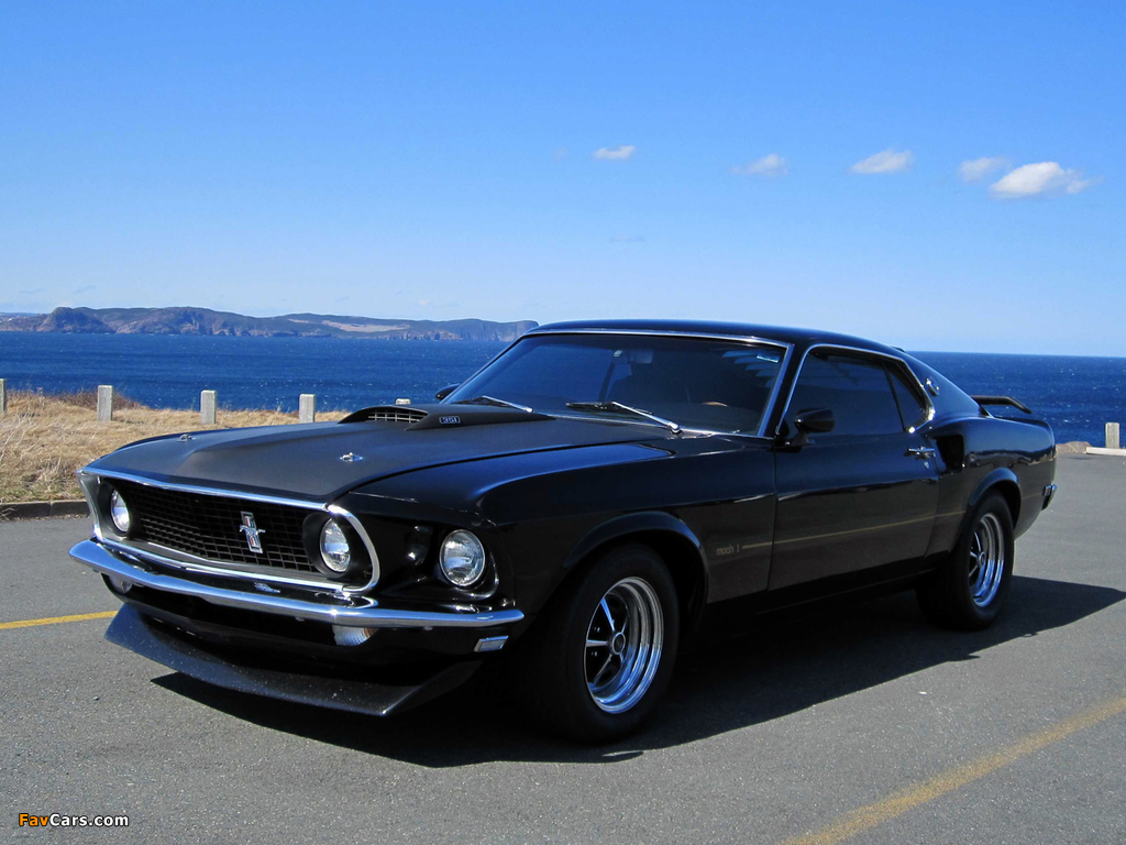 Mustang Mach 1 351 1969 wallpapers (1024 x 768)