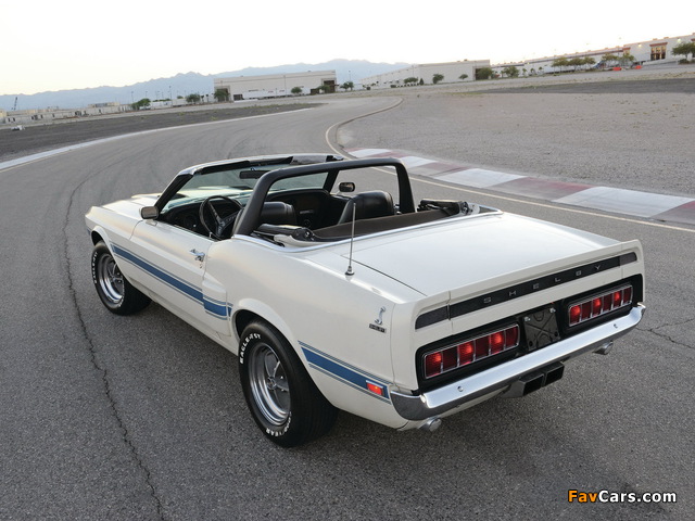 Shelby GT350 Convertible 1969 wallpapers (640 x 480)