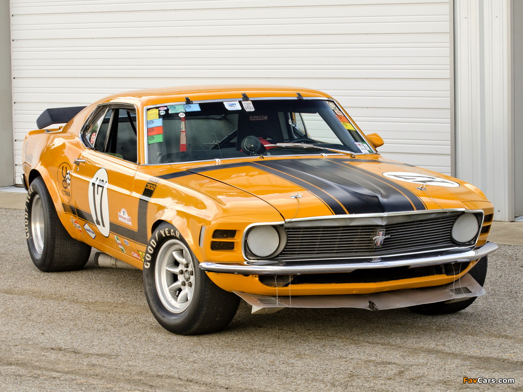 Mustang Boss 302 Trans-Am Race Car 1970 photos (1024 x 768)