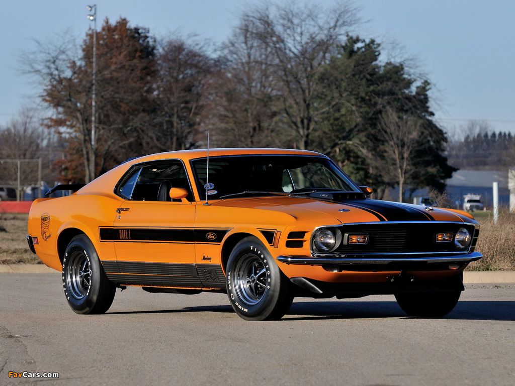 Mustang Mach 1 428 Super Cobra Jet Twister Special 1970 pictures (1024 x 768)