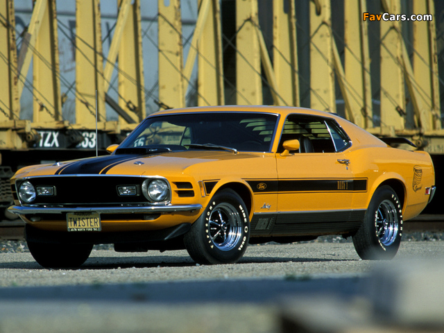 Mustang Mach 1 428 Super Cobra Jet Twister Special 1970 pictures (640 x 480)