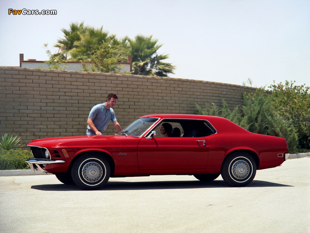 Mustang Coupe 1970 wallpapers (640 x 480)