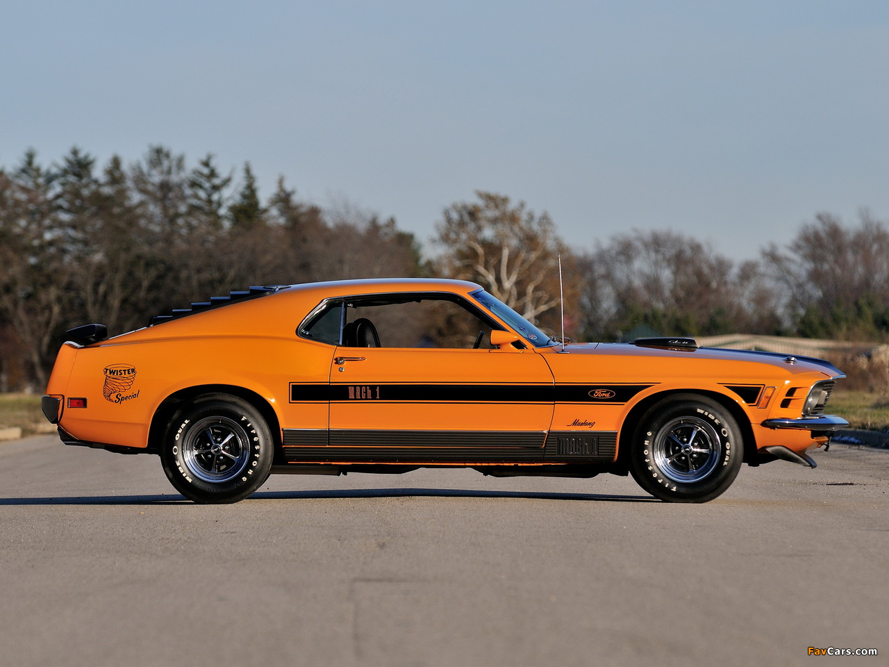 Mustang Mach 1 428 Super Cobra Jet Twister Special 1970 wallpapers (1280 x 960)