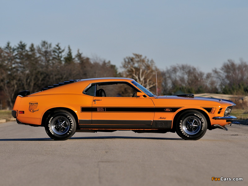 Mustang Mach 1 428 Super Cobra Jet Twister Special 1970 wallpapers (800 x 600)