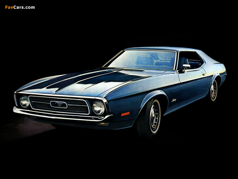 Mustang Hardtop 1971 images (800 x 600)