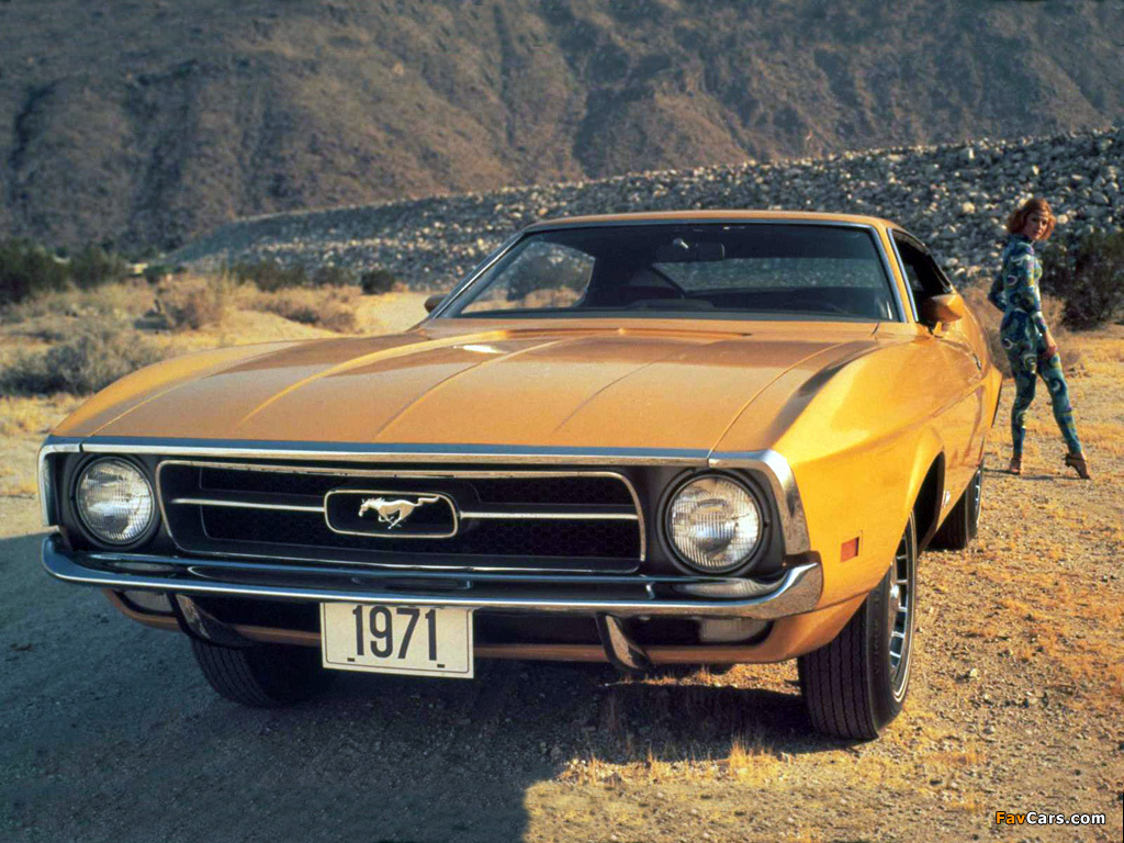 Mustang Sportsroof 1971 images (1024 x 768)