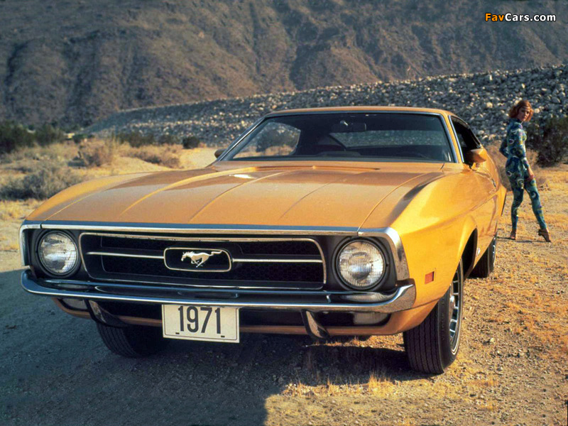 Mustang Sportsroof 1971 images (800 x 600)