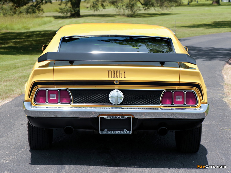 Mustang Mach 1 1971–72 photos (800 x 600)