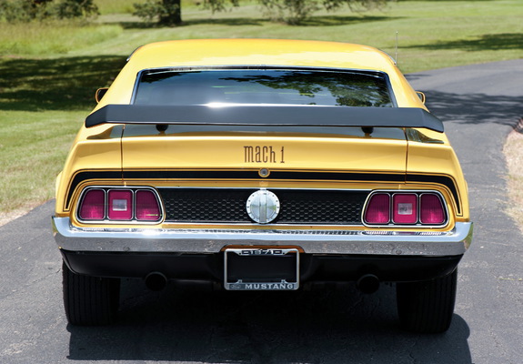 Mustang Mach 1 1971–72 photos