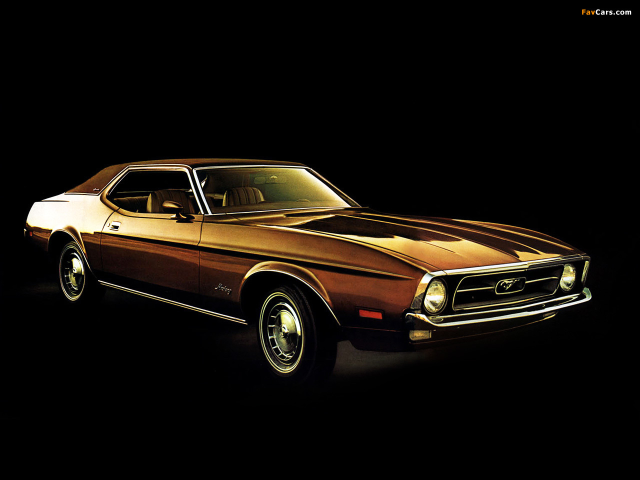 Mustang Grande Hardtop 1971 photos (1280 x 960)