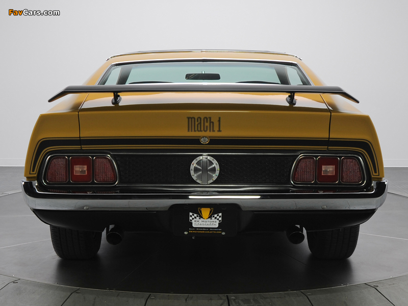 Mustang Mach 1 1971–72 pictures (800 x 600)